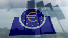As the EU debates rules for its economy, a more ambitious political vision is inevitable 5 FILE PHOTO: The European Central Bank logo. Frankfurt, Germany, January 23, 2020. REUTERS/Ralph Orlowski/File Photo
