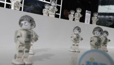 The World Artificial Intelligence Conference (WAIC) officially opened in Shanghai on Thursday under the theme of "Intelligent Connectivity, Indivisible Community" with hundreds of speakers and industry experts sharing their insights on the latest developments in AI. Intelligent robots are displaying on the ground floor of Shanghai Expo Centre, Shanghai, China, 9 July 2020.No Use China. No Use France.