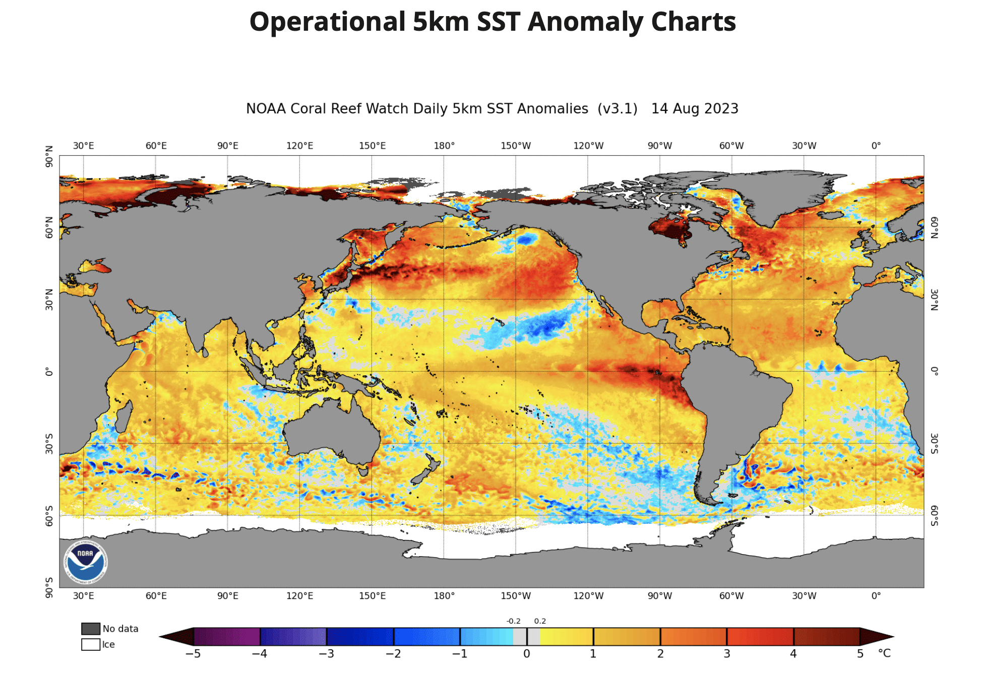 Ocean SST | A Snapshot Of Where We Stand