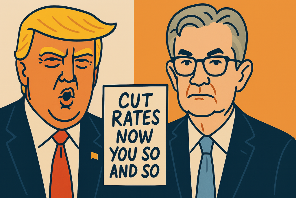 Trump’s Handwritten Note to Powell: Lower Rates Abroad, So Why Not Here? | Speevr